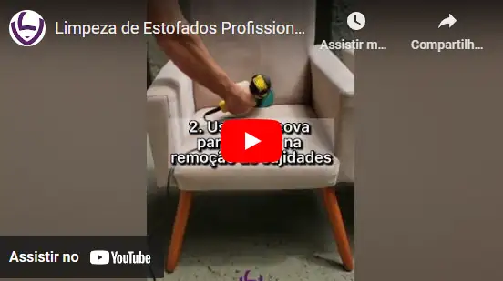 Capa de vídeo no Youtube que demonstra o processo de higienização que a Locvap ensina a seus clientes